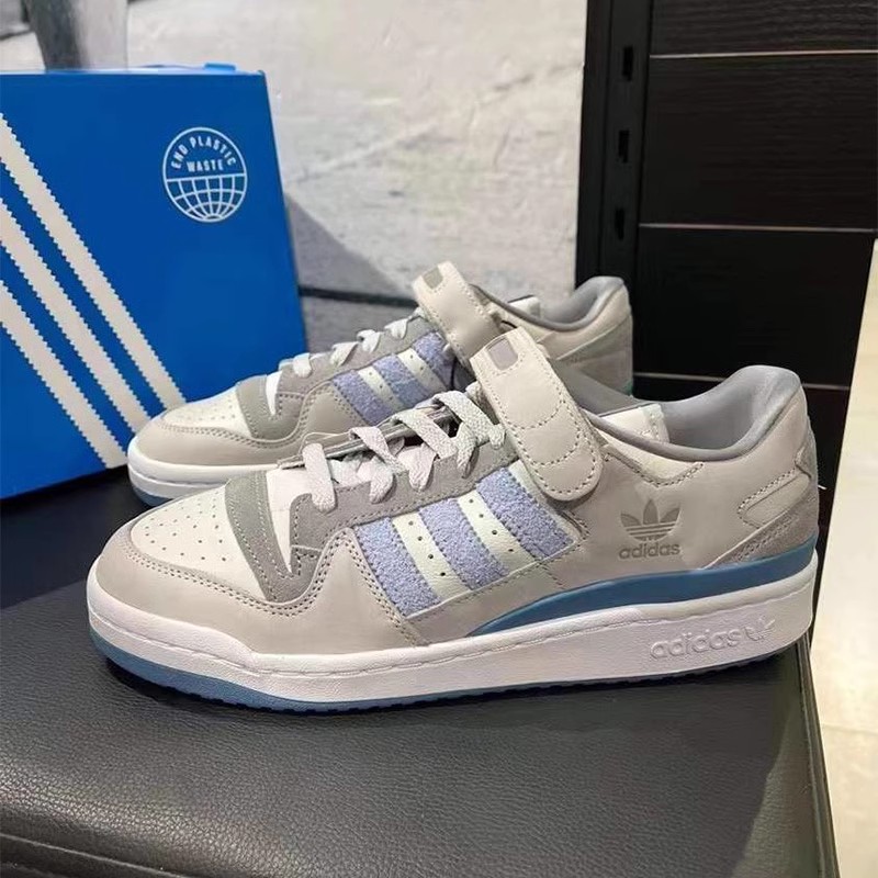 Adidas/阿迪达斯三叶草男女同款FORUM84 LOW运动鞋休闲板鞋HQ6333