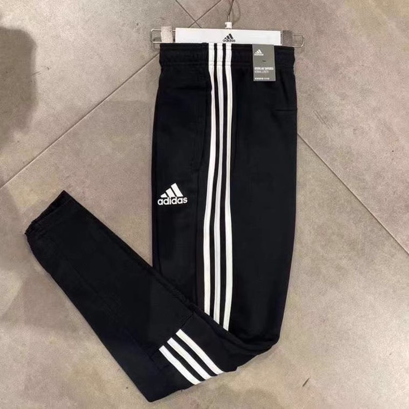 正品 Adidas阿迪达斯男经典百搭三条纹运动针织小腿裤 DT9901