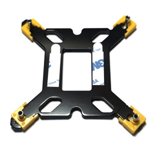 电脑散热器风扇底板1155/1700 1200cpu散热器 塑料背板 金属底座