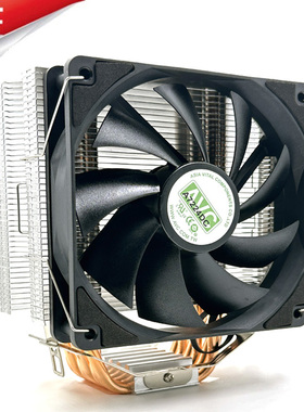 AVC 6铜管12CM散热器 AM4 1155 X99电脑台式机静音1700针散热风扇
