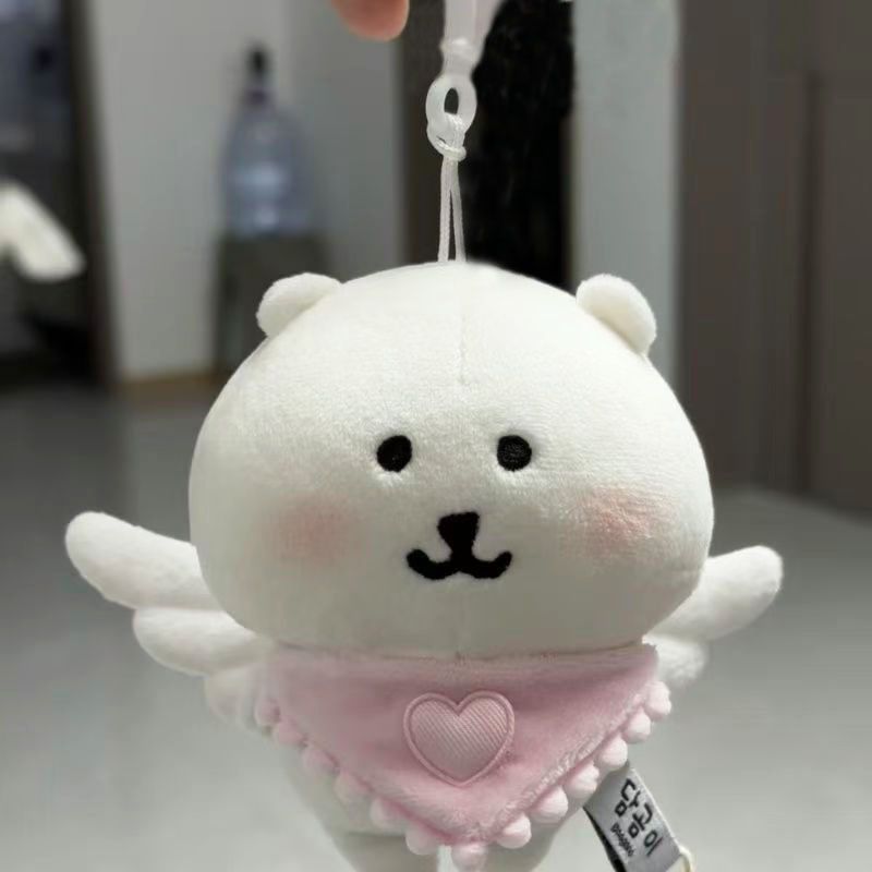高颜值少女粉色天使套装13cm娃娃装饰围兜娃衣配件全套同款10cm