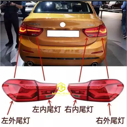 适用宝马116 118 120 128左右防追尾灯 后尾灯 内外刹车灯拆车件