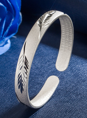 民族风手镯女简约手环不褪色镯子