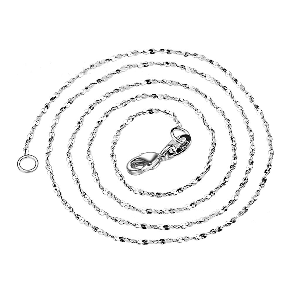 S925纯银项链女短款锁骨链简约不掉色满天星链防过敏饰品项坠链子