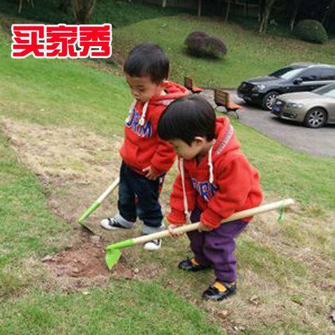 儿童玩具锄头小铁锹表演道具愚公移山悯农舞台晚会话剧幼儿园