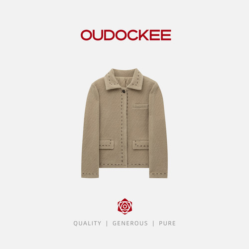 OUDOCKEE/欧多克绵羊毛短款