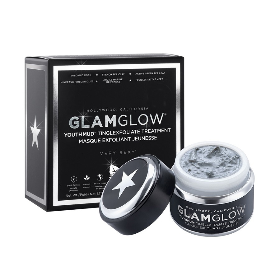 {美国购回}glamglow格莱魅火山泥发光面膜 小黑白蓝绿橙瓶罐清洁