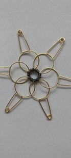 双猫眼黑耀石强磁镀金耳穴夹有玉石鉴定书教使用方法图片和视频