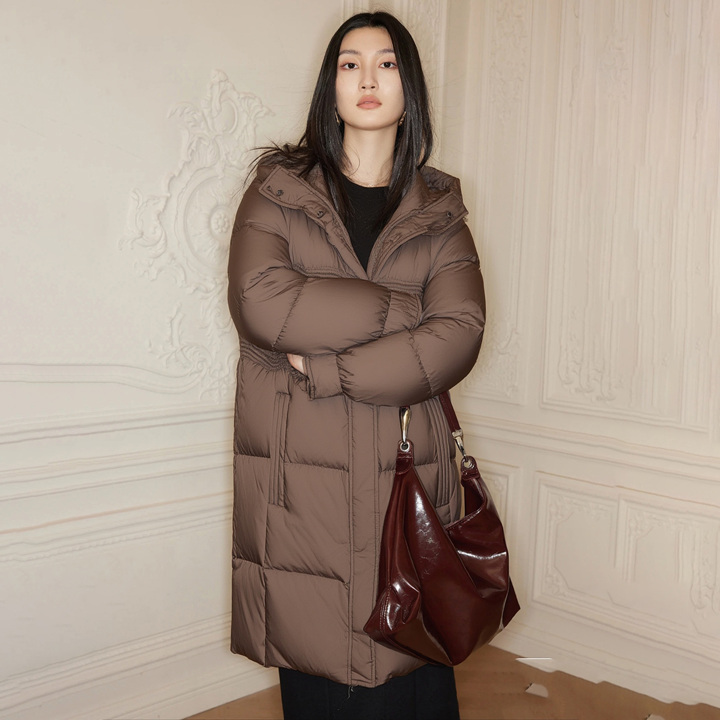 D系列1599元90绒170克加厚羽绒服