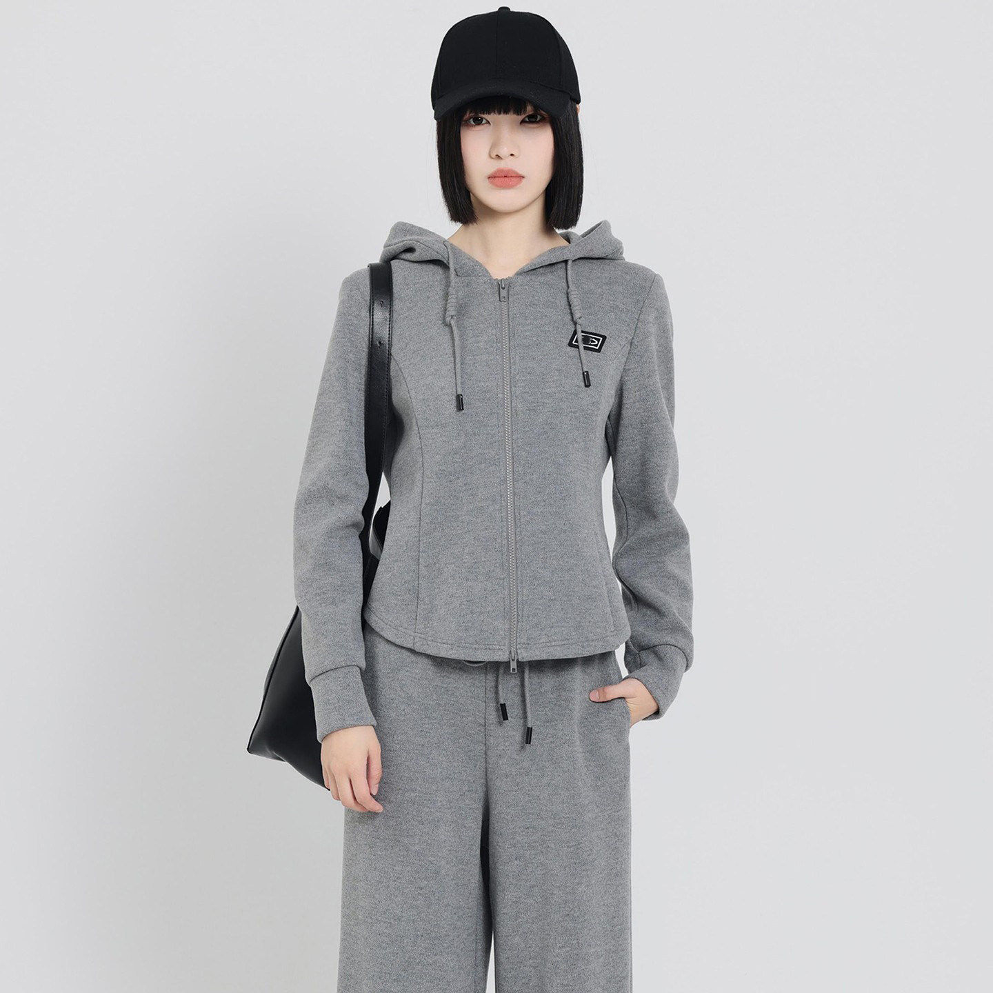 【贝系列】商场品牌女装折扣2025冬699元粘纤醋纤连帽修身外套,女装/女士精品,短外套,淘宝优惠券,粉丝福利购,淘宝优惠卷