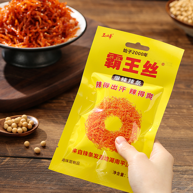 霸王丝爆辣辣条65g*10袋