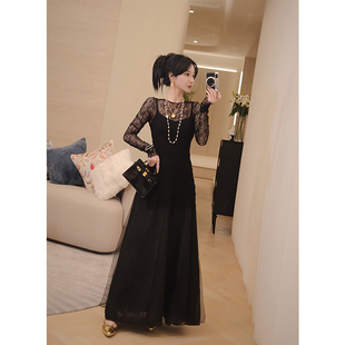 NANASTORE网纱打底衫女2024年春季新款宽松休闲圆领罩衫小衫上衣