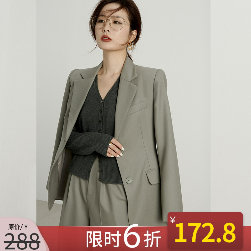 NANASTORE西装外套女2024年春季新款职业套装休闲时尚西服小个子