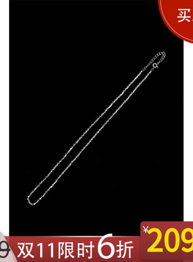 百搭轻奢高级感碎银子项链