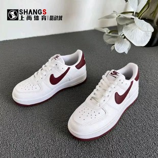 科比AF1 白红 上尚体育Nike IB0018 Force 耐磨低帮板鞋 101 Air