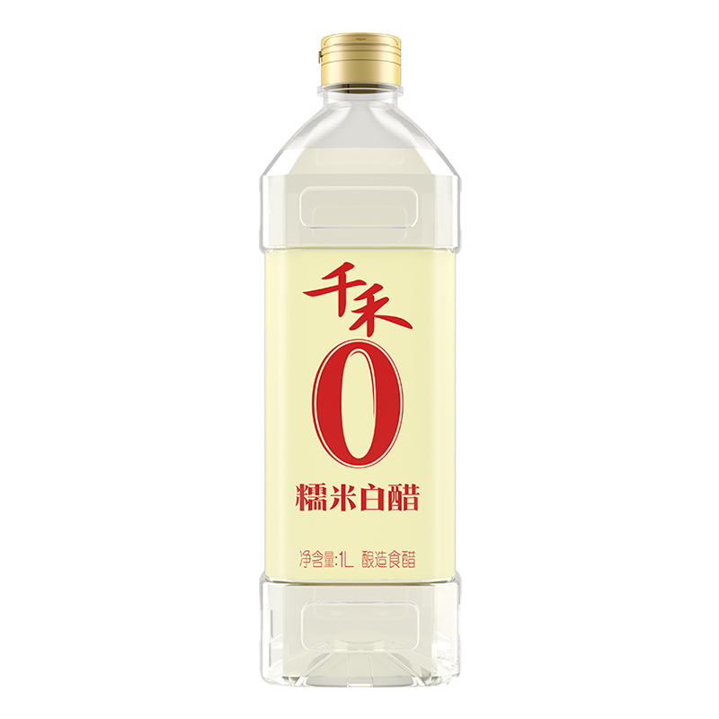 千禾糯米白醋1L*1瓶酿造白醋