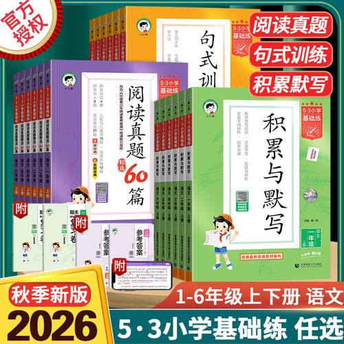 53小学基础练积累与默写句式训练