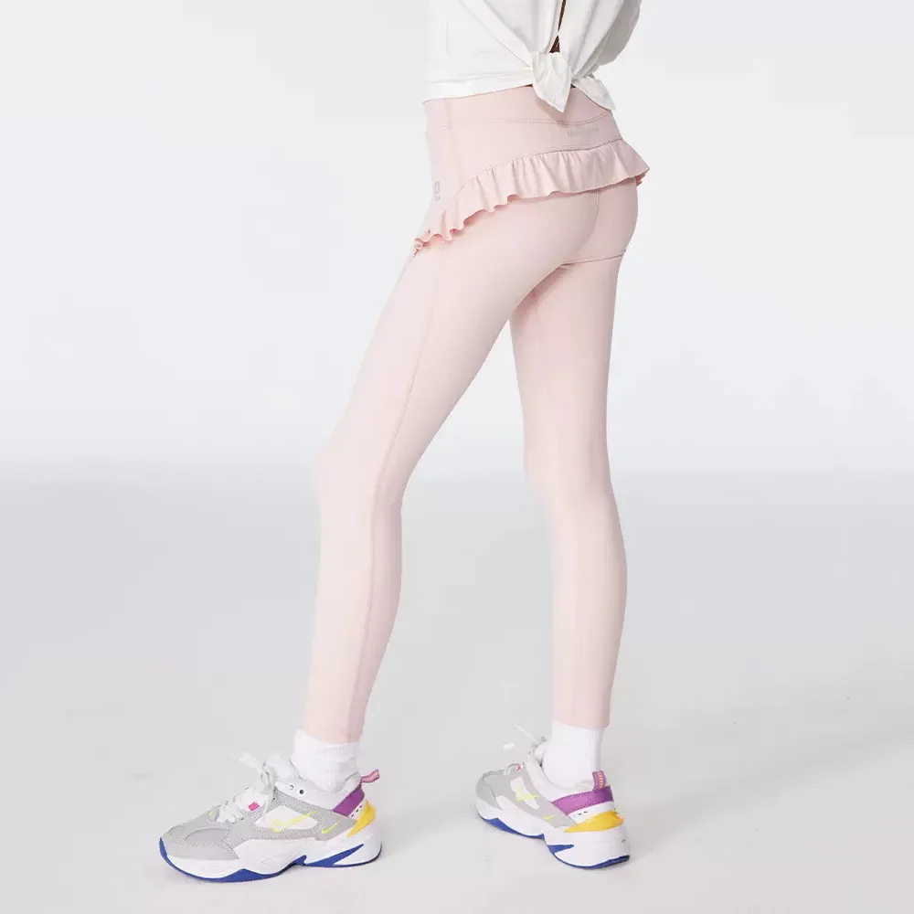 moditiger女童瑜伽裤儿童高弹力鲨鱼裤速干春运动裤可外穿打底裤