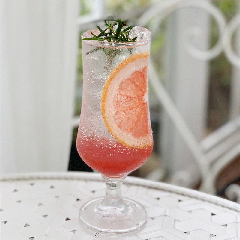 ins冰美式咖啡杯 咖啡馆高颜值苏打气泡水杯 玻璃杯 奶昔杯饮品杯