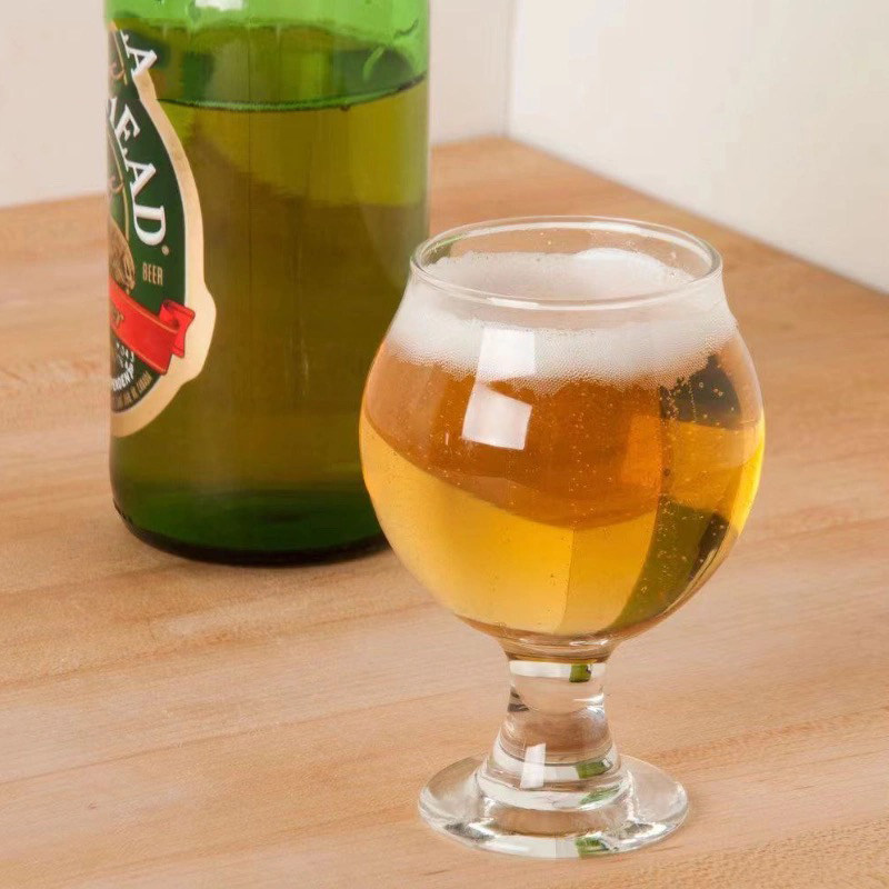 精酿啤酒杯小酒杯品鉴杯小容量闻香玻璃杯可爱郁金香饮料杯子家用