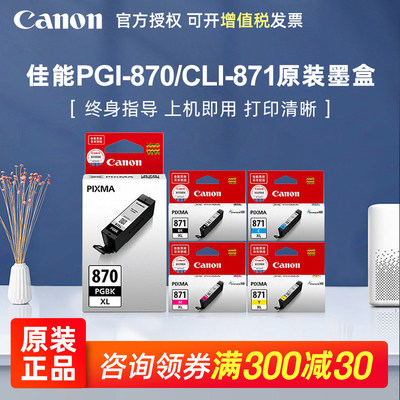 佳能原装PG-870PGBK彩色墨盒