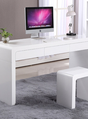 实木芯欧松板E0级净味烤漆办公桌电脑桌书桌家用简约小户型可定制