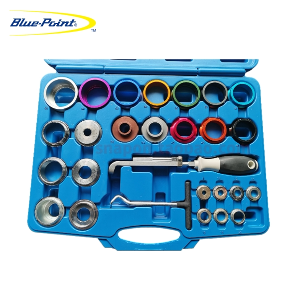 蓝点27件发动机油封拆装工具组套blpsrais27  蓝点工具 实耐宝