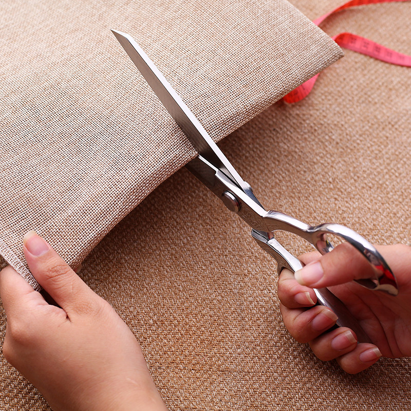 裁缝剪刀10寸服装纺织专用德国进口不锈钢设计师手工剪皮革布料剪