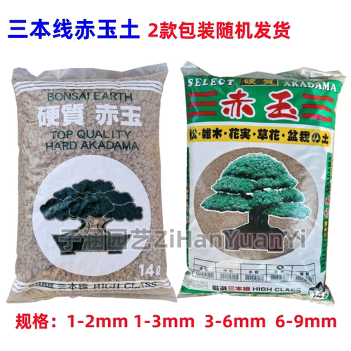 三本线硬质兰花多肉赤玉土颗粒