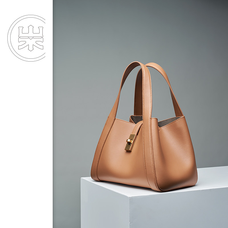 山水集菜篮子包2022新款小众原创轻奢高级质感手提单肩斜挎托特包