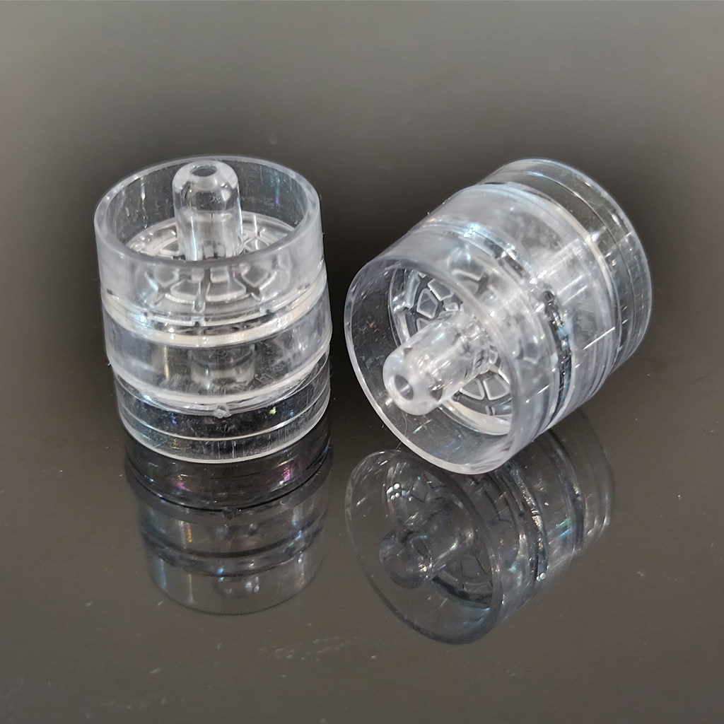 盐城天悦25mm透明两节采样夹滤膜夹无需转接头