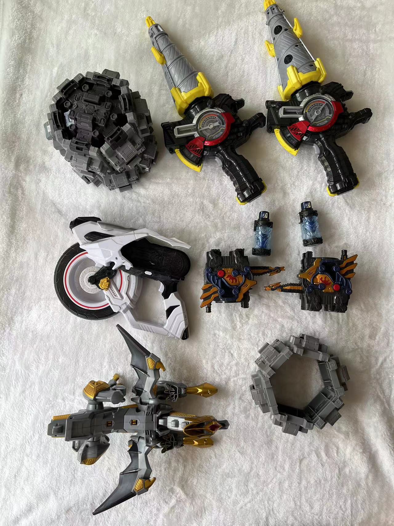 清仓 日版万代  假面骑士 DX腰带 道联动具 回旋剑 飞龙  二手