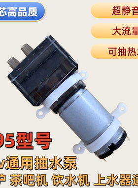 12V通用铜芯超静音大流量抽水泵