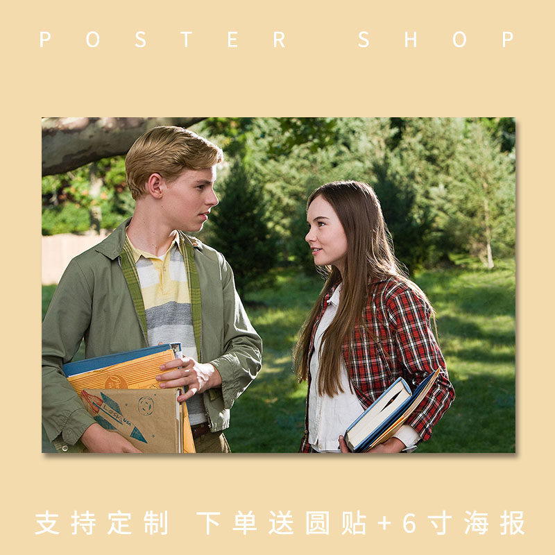 怦然心动电影海报拍照卧室贴画墙贴宿舍背景墙装饰画 ins风装饰