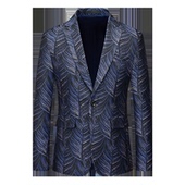 潮流帅气休闲西服中年商务演出男装 男士 修身 外套韩版 上衣 花色西装