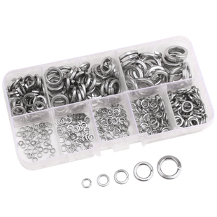 套装304不锈钢垫片螺丝垫圈混装金属平垫圆形加大加厚介子M2M4M10