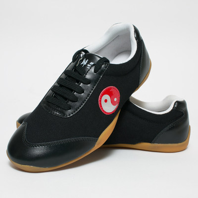 大辫子太极布鞋男款牛筋底帆布太极鞋武术鞋女士气功鞋太极拳鞋