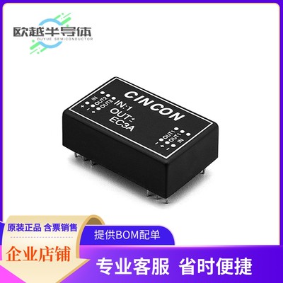 DC/DC电源模块EC3A22HM《DC DC CONVERTER 12V 3W》