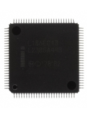 MCU处理器SB80L186EC13[IC MPU I186 13MHZ 100SQFP]