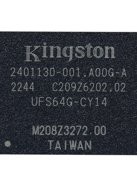 存储芯片UFS64G-CY14-02J01[IC FLASH 512GBIT UFS 153FBGA]