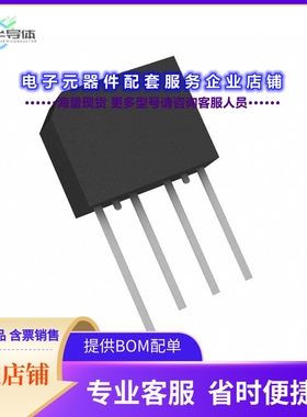 二极管/晶体管KBP201G-G[BRIDGE RECT 1PHASE 100V 2A KBP]
