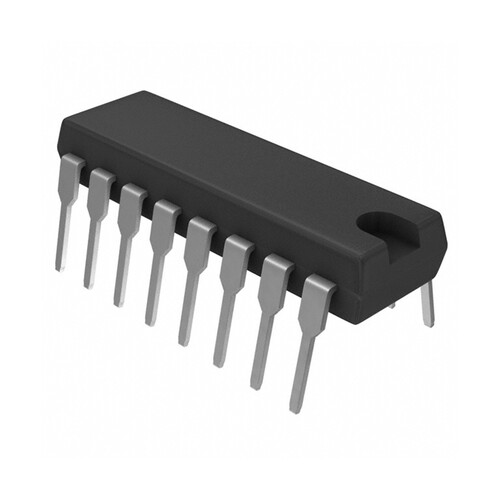 逻辑芯片CD74HCT166E[IC 8-BIT PAR/SER SHIFT REG 16DIP]