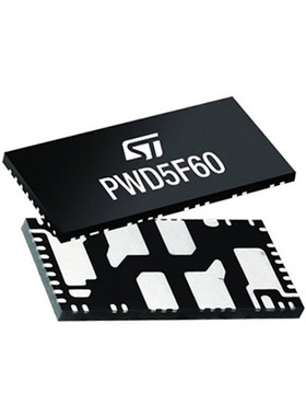 电源芯片PWD5F60[IC HALF BRIDGE DRV 3.5A 46VFQFPN]