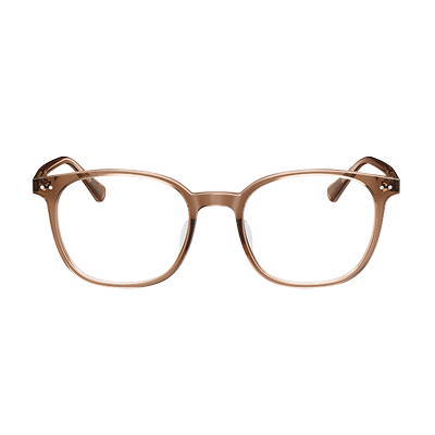 陌森近视眼镜框素颜茶色显白
