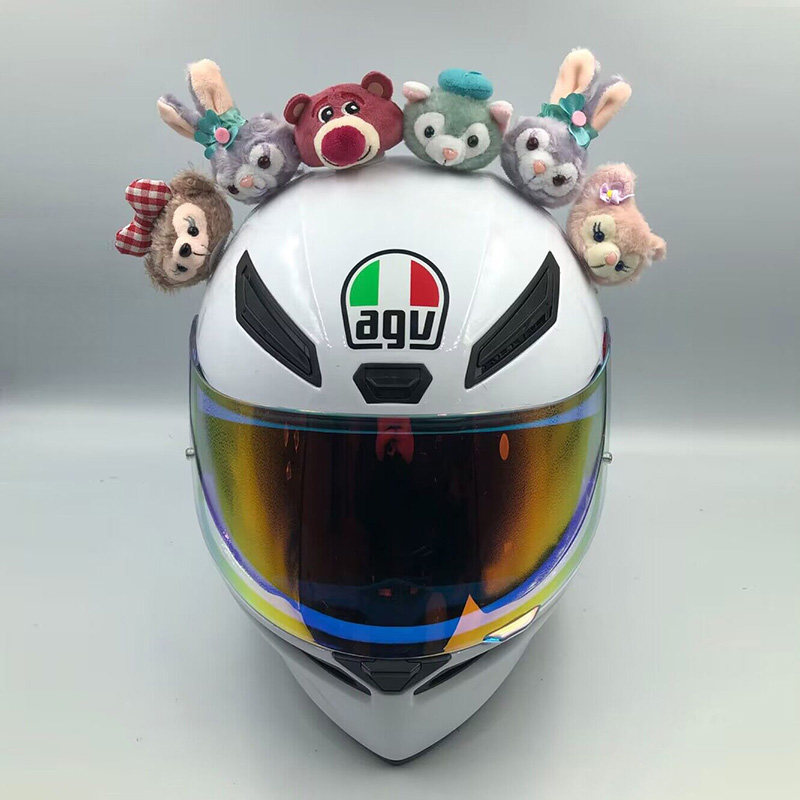 DOSEEI头盔装饰耳朵玩偶玲娜贝儿