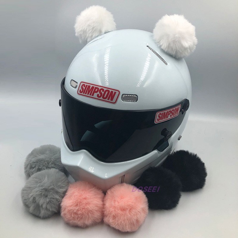 doseei兔尾巴滑雪盔摩托车电动车