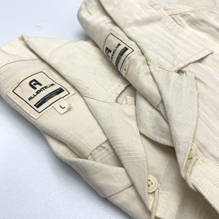 复古提花宽松日系夏季 男美式 透气古着南美古巴领上衣 衬衫 棉麻短袖