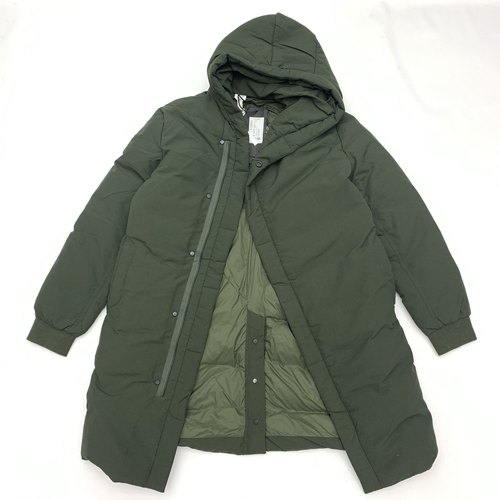 80绒连帽羽绒服男中长款