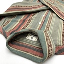 衬衫 衬衣纯棉古着长袖 复古文艺男女宽松休闲男士 骚气民族条纹衬衫