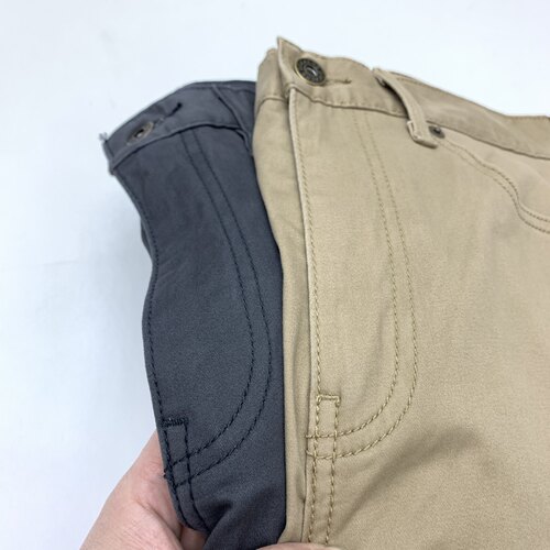 水洗直筒休闲裤男高弹力
